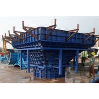 Pier Cap And Supporting Structures - Material: Steel