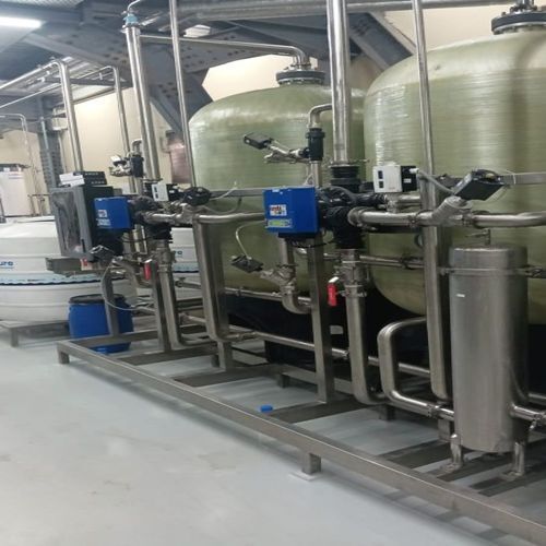 Water Filtration Plant - Color: Silver