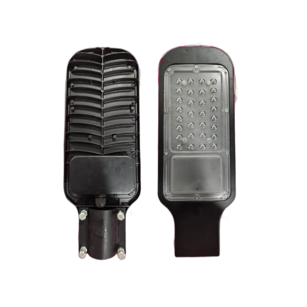 30W Street Light Housing - Color: Black