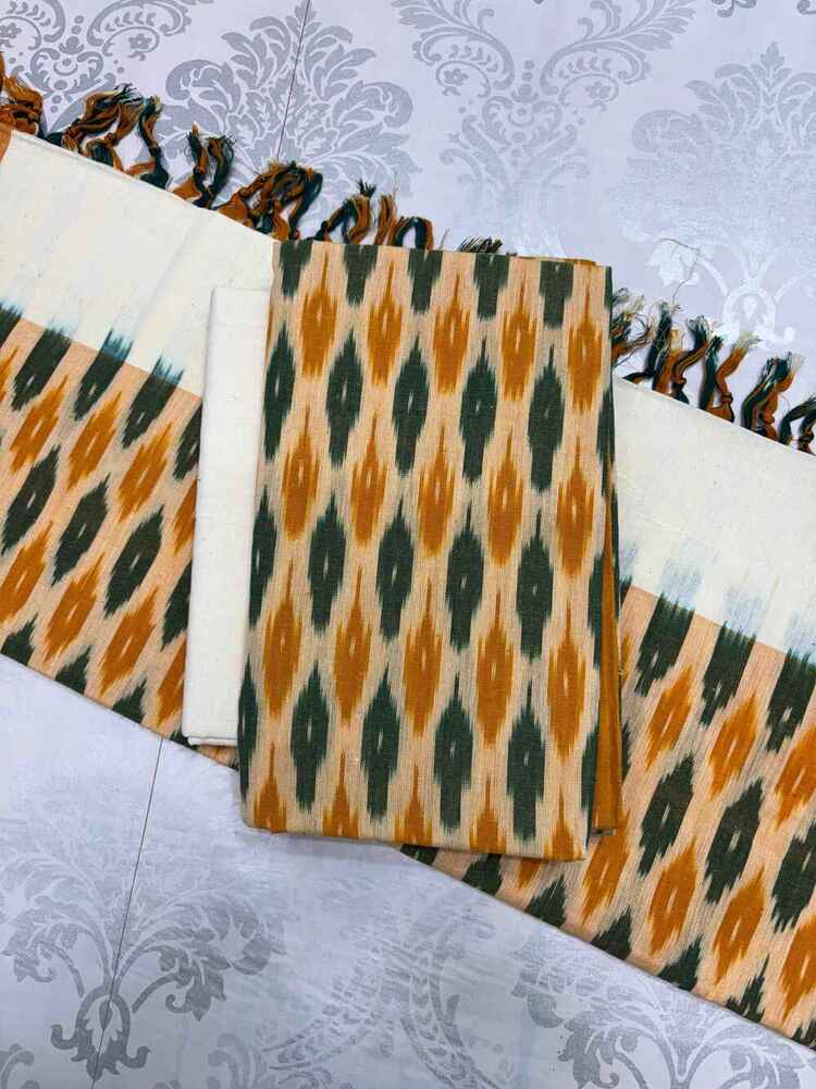 Single Ikat Dress Materials
