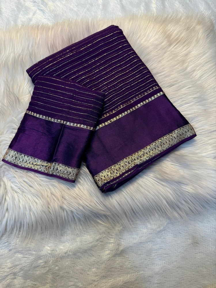 PURE VISCOSE GEORGETTE SAREE