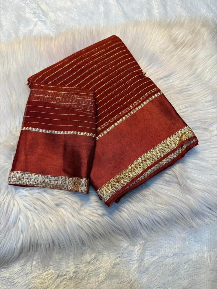 PURE VISCOSE GEORGETTE SAREE