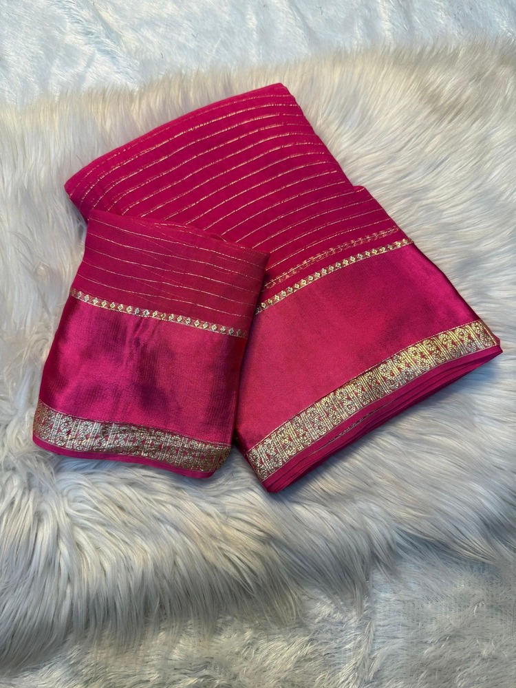 PURE VISCOSE GEORGETTE SAREE