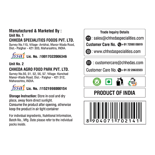 Chhedas Tyohar Gift Hamper Box - Feature: Good Quality