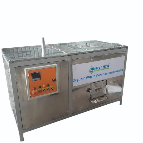 Stainless Steel Organic Waste Composter - Operating Type: Semi Automatic