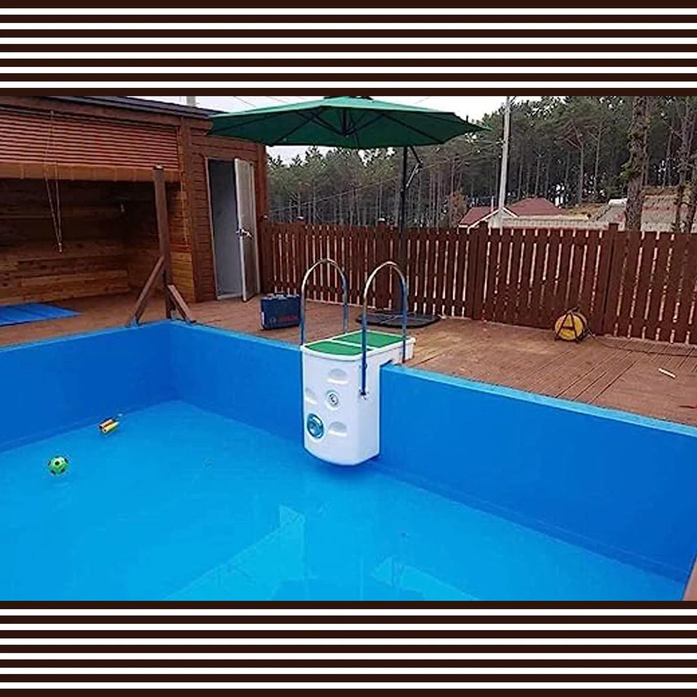 100 Kg Mild Steel Swimming Pool Filtration Plant - Color: Various Available