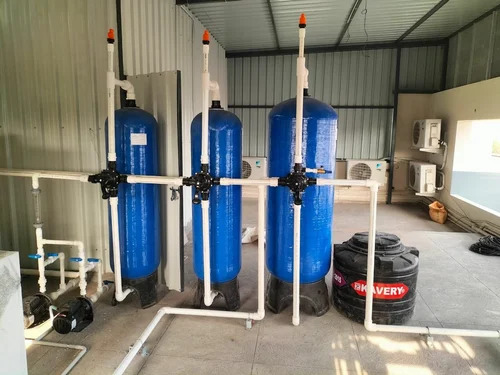 100 Lph Water Softening Plant - Automatic Grade: Semi Automatic