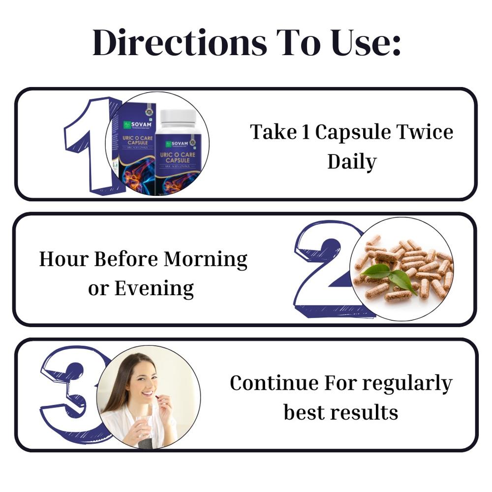 Uric O Care ayurvedic supplement 60 Caps