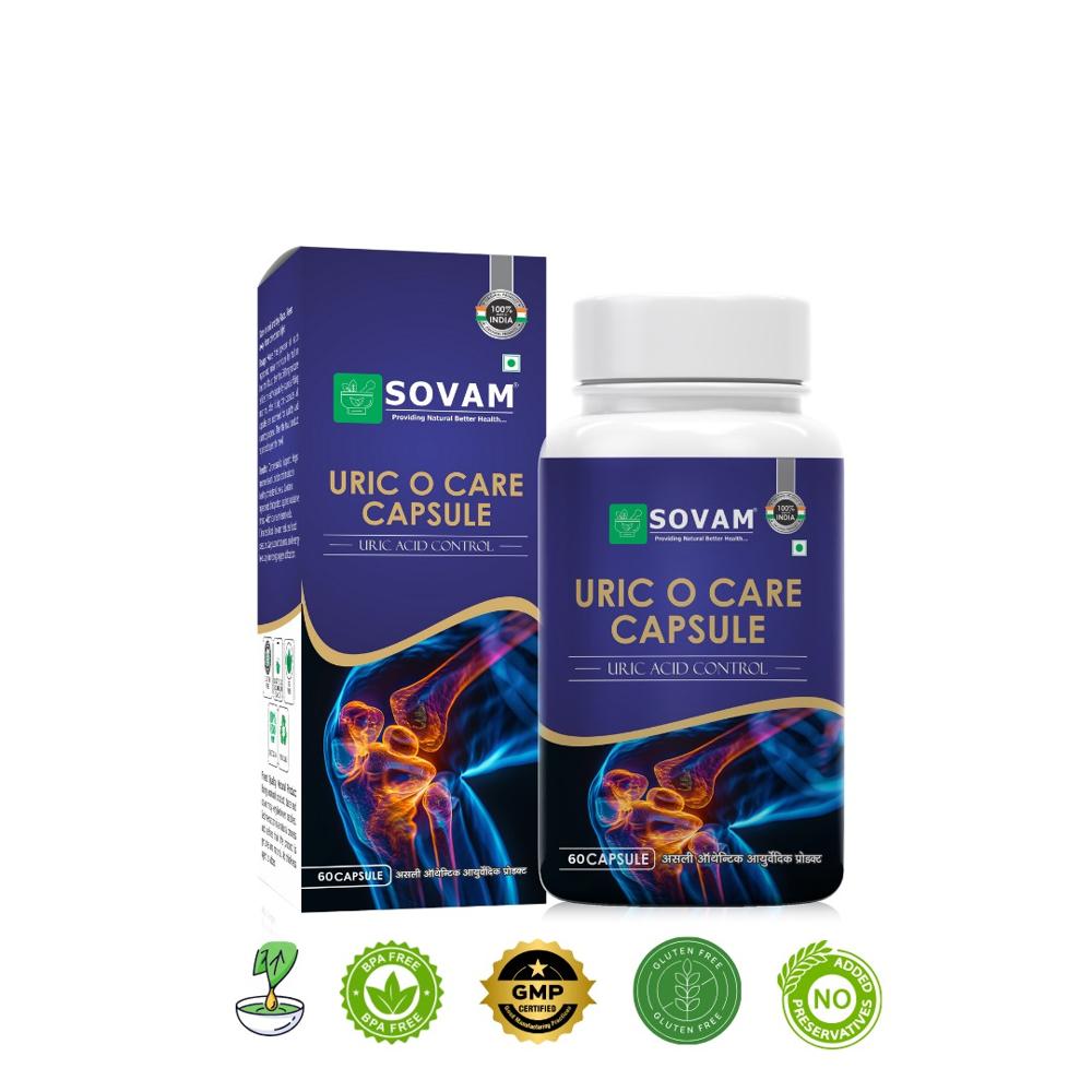Uric O Care ayurvedic supplement 60 Caps