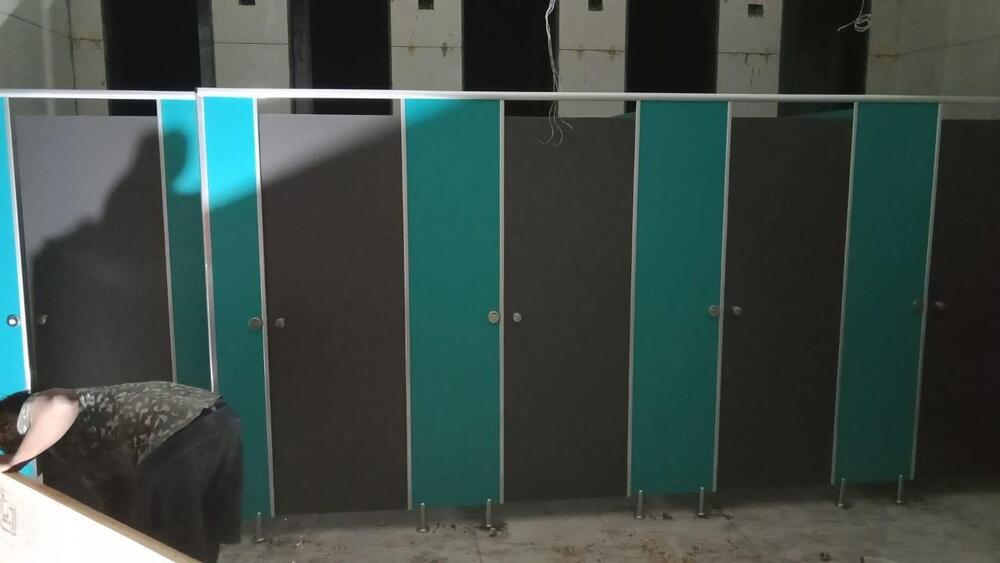 Restroom Cubicle Partition