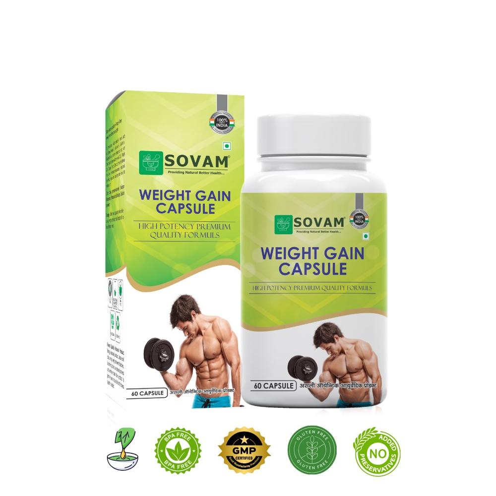 Weight Gain Capsule Ayurvedic Medicine 