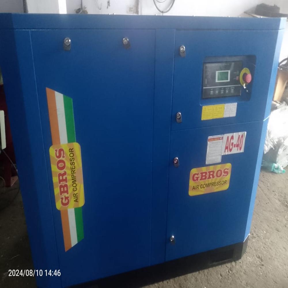 Electric Screw Air Compressor - Air Flow Capacity: 60 Cubic Feet Per Minute (Ft3/min)