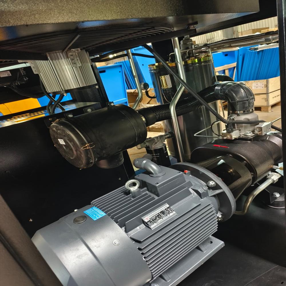 Electric Screw Air Compressor - Air Flow Capacity: 60 Cubic Feet Per Minute (Ft3/min)