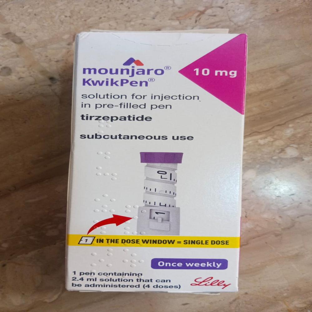 shelf life tirzepatide Mounjaro Kwikpen Tirzepatide (10mg) Injection at 22000.00 INR in Nagpur