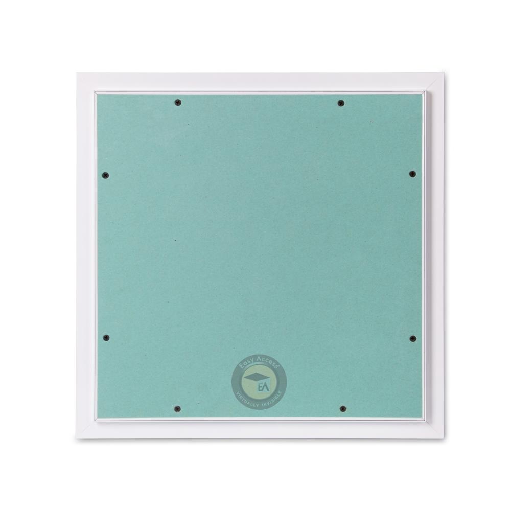 Aluminum Ceiling Access Panel with 12.5 mm MR Gypsum Board, Push Lock & Safety Chain