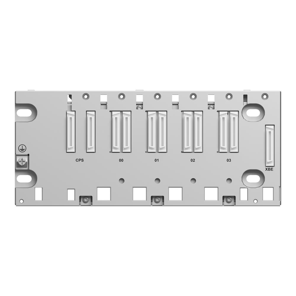 Bmexbp0400-rack X80 - 4 Slots - Ethernet Backplane - Color: Black