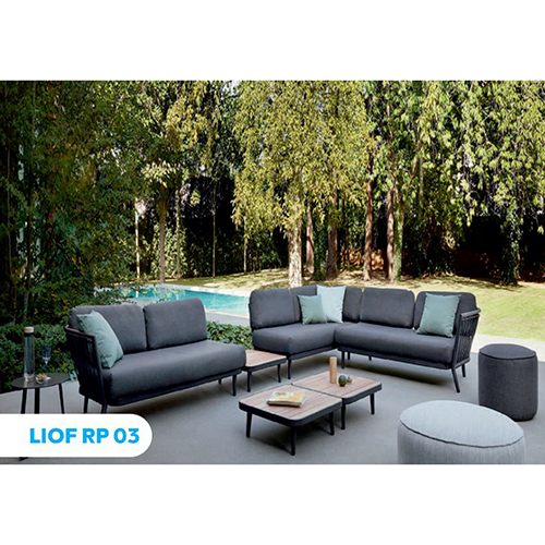 Liof-Rp-03 Beard And Rope Set - Color: Black