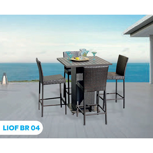 Liof-Br-04 Bar Set - Color: Brown