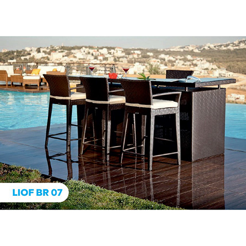Liof-Br-07 Bar Set - Color: Brown