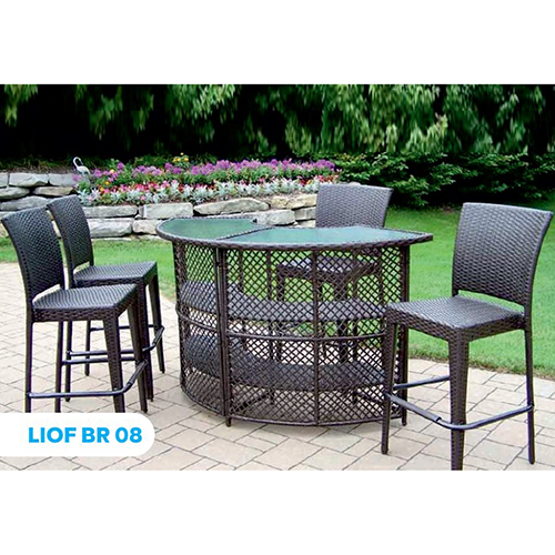 Liof-Br-08 Bar Set - Color: Brown