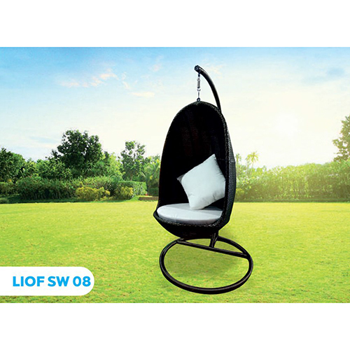 Liof-Sw-08 Garden Swing - Color: Black