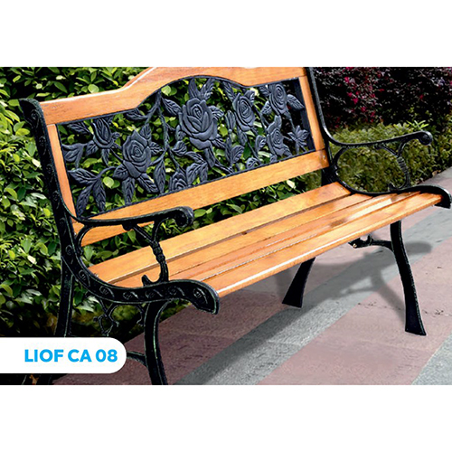 Liof-Ca-08 Garden Bench - Color: Black