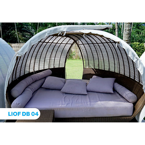 Liof-Db-04 Sun Bed - Color: Brown