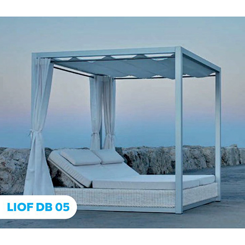 Liof-Db-05 Sun Bed - Color: White