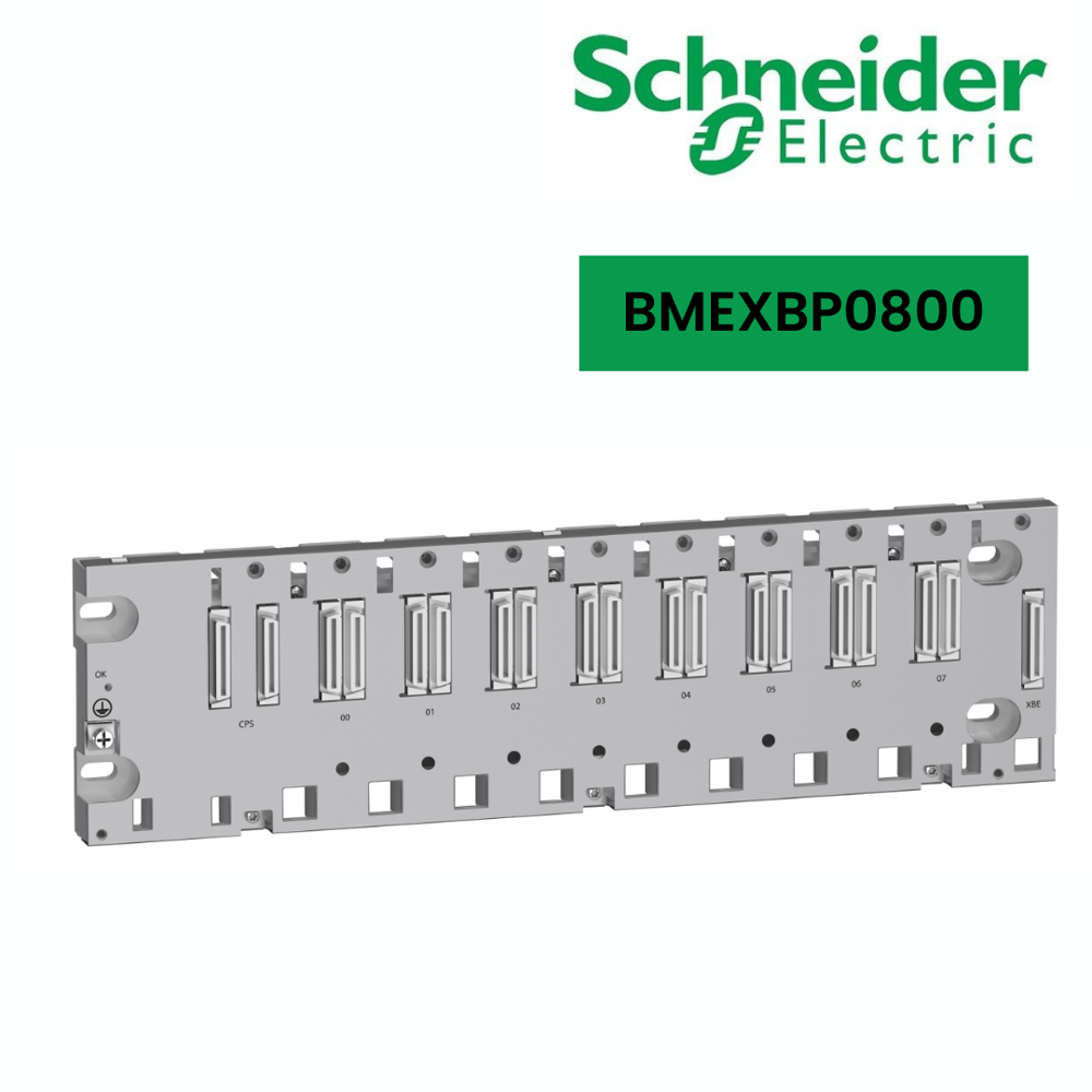 Bmexbp0800-rack X80 - 8 Slots - Ethernet Backplane - Color: White