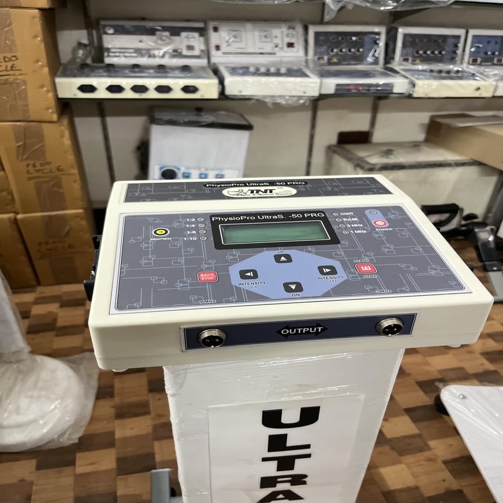 Tnt Ultrasound Therapy 1&3 Mhz With 50 Programme For Physiotherapy Machine - Feature: Good Quality
