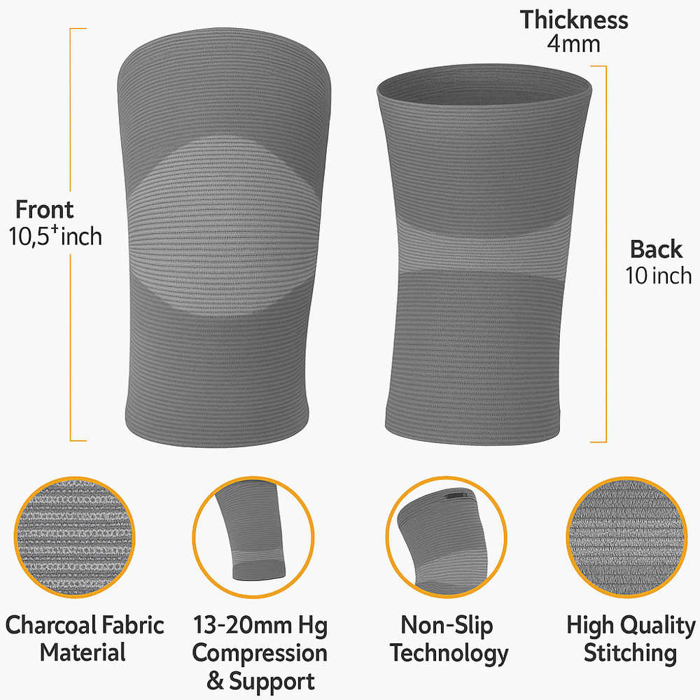 Knee Cap Grey