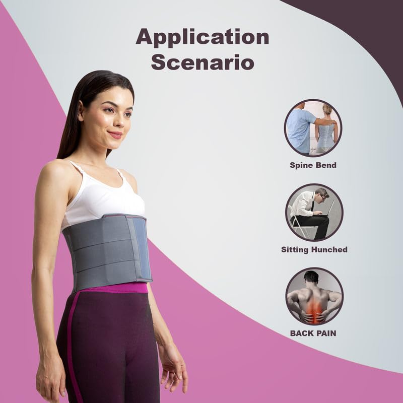 Abdominal Belt Grey - Color: Various Available