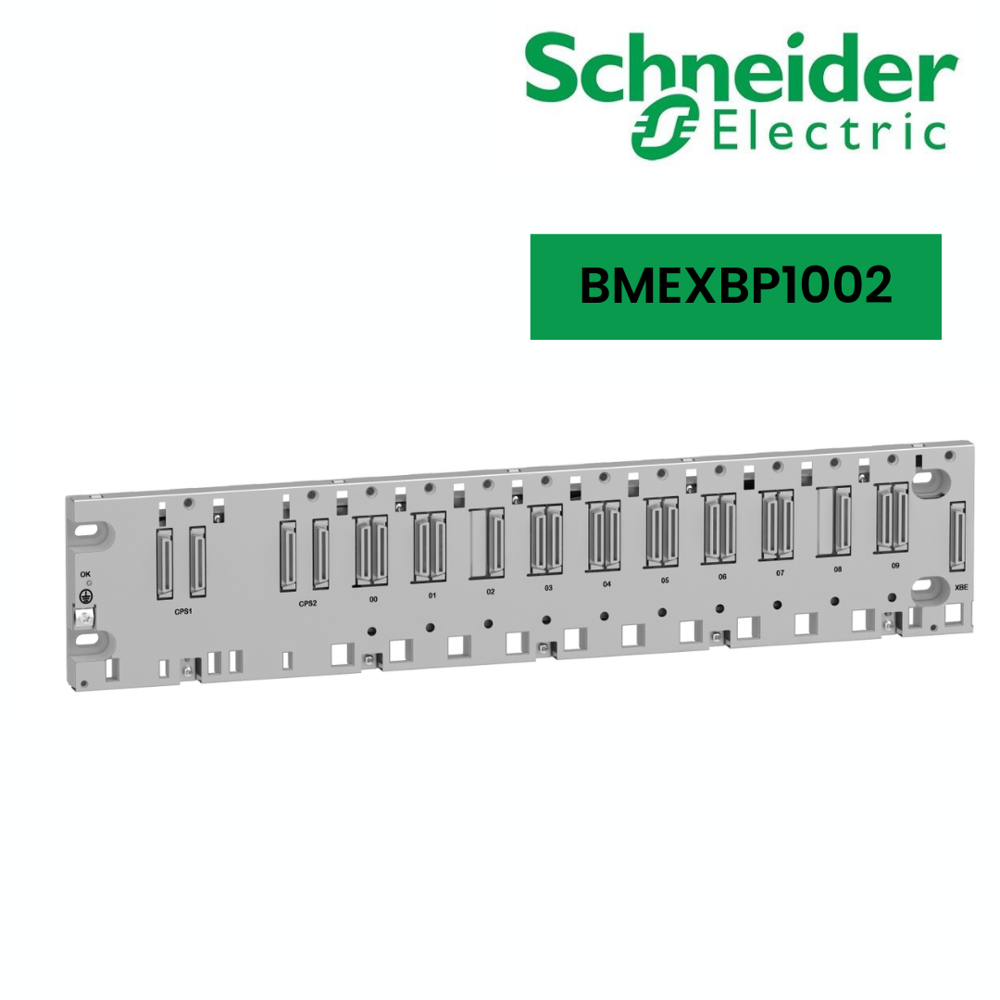 BMEXBP1002-rack X80 - 10 slots - Redundant PS - Ethernet backplane