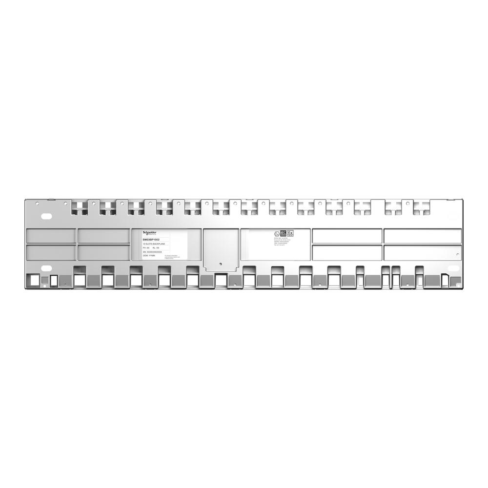 Bmexbp1002-rack X80 - 10 Slots - Redundant Ps - Ethernet Backplane - Color: White