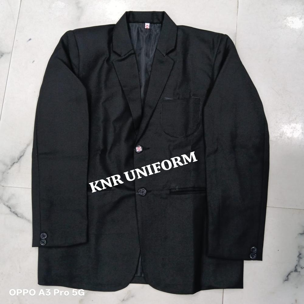 Black School Uniform Blazer - Age Group: Adult