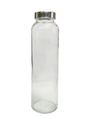 750 Ml Glass Water Bottle - Color: Transparent