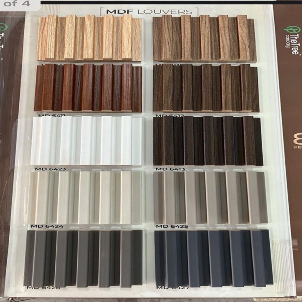 TREELAM MDF WALL PANERL/CLADDING/LOUVER