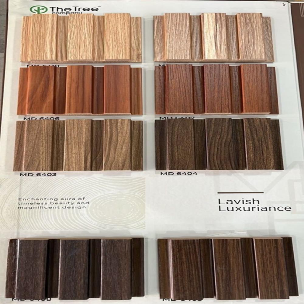 TREELAM MDF WALL PANERL/CLADDING/LOUVER