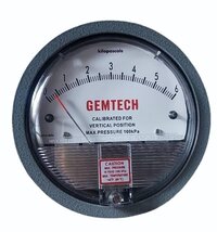 NO 1 GEMTECH_Differential Pressure Gauge India