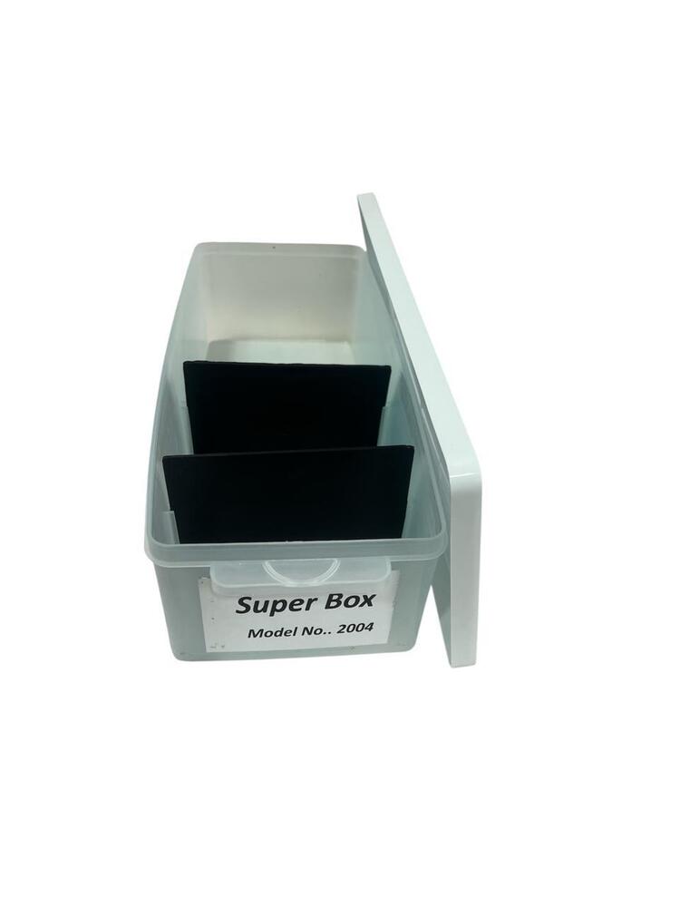 Plastic Storage Box - Color: White