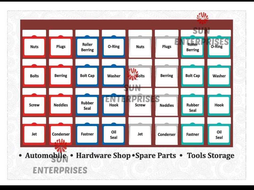 Storage Plastic Box For Mobile Parts