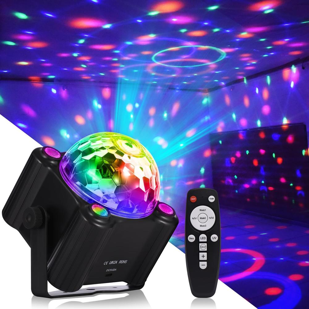 Led Disco Light - Color: Multicolor