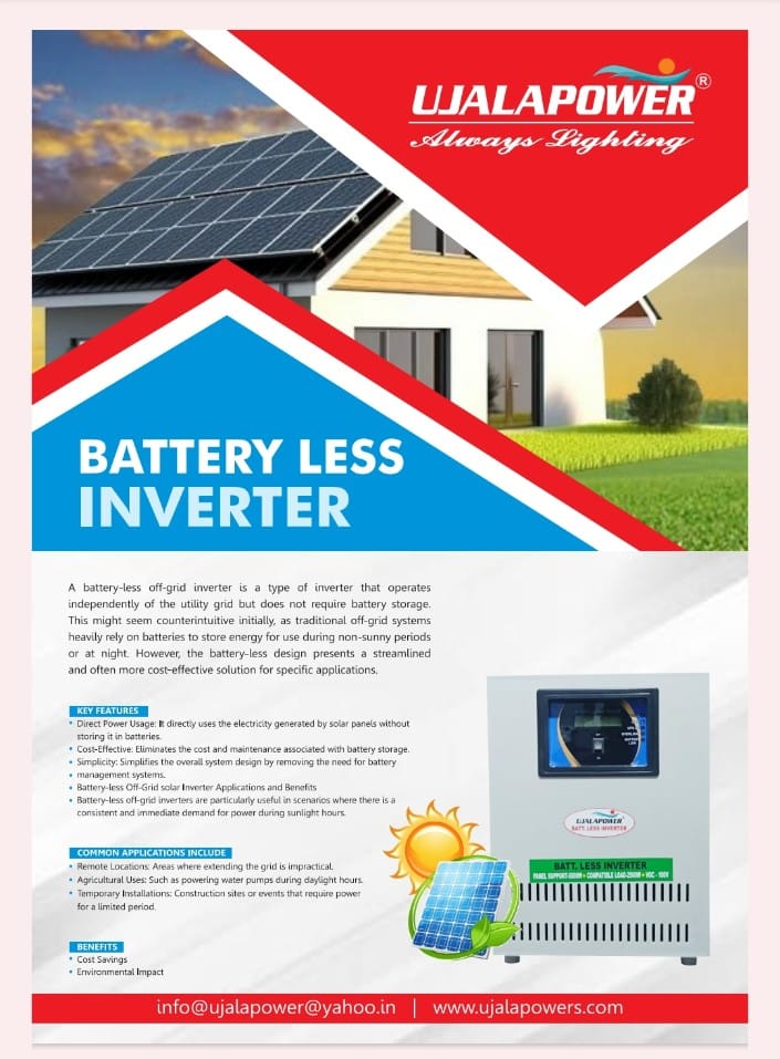 Batteryless Solar Inverter 5kw