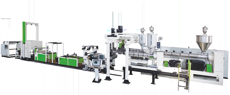 Pe Multi-Layer Sheet Co-Extrusion Line - Automatic Grade: Semi-Automatic