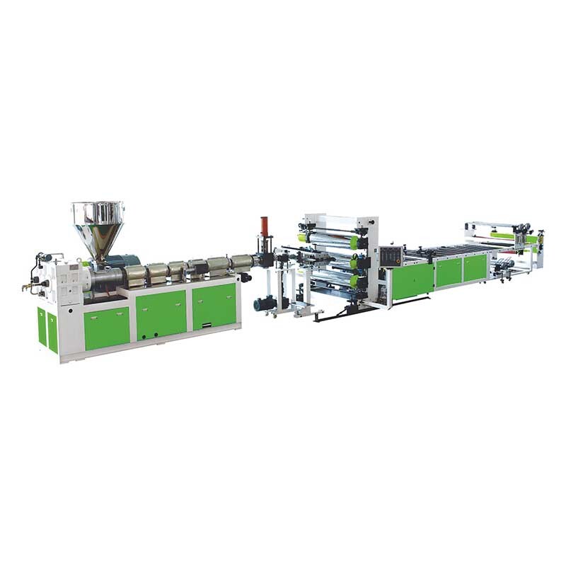 Pp And Calcium Powder Environmental Protection Sheet Extrusion Line - Automatic Grade: Semi-Automatic