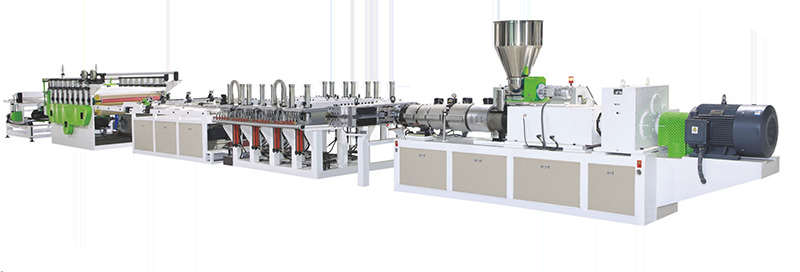 Pvc Semi-Skinning Foaming Board Extrusion Line - Automatic Grade: Semi-Automatic