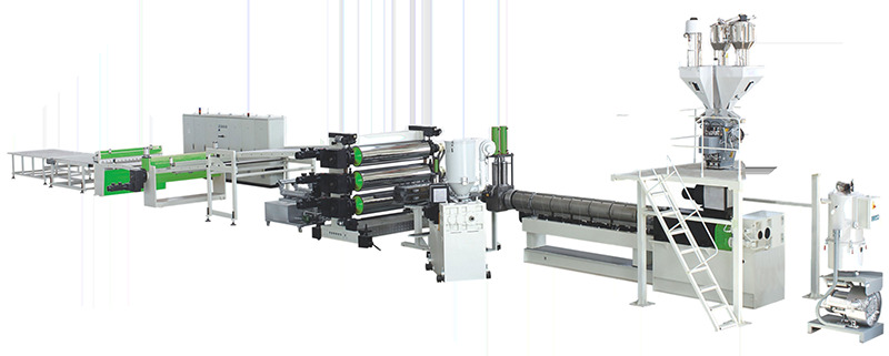 Multi-Layer Plate Extrusion Line - Automatic Grade: Semi-Automatic