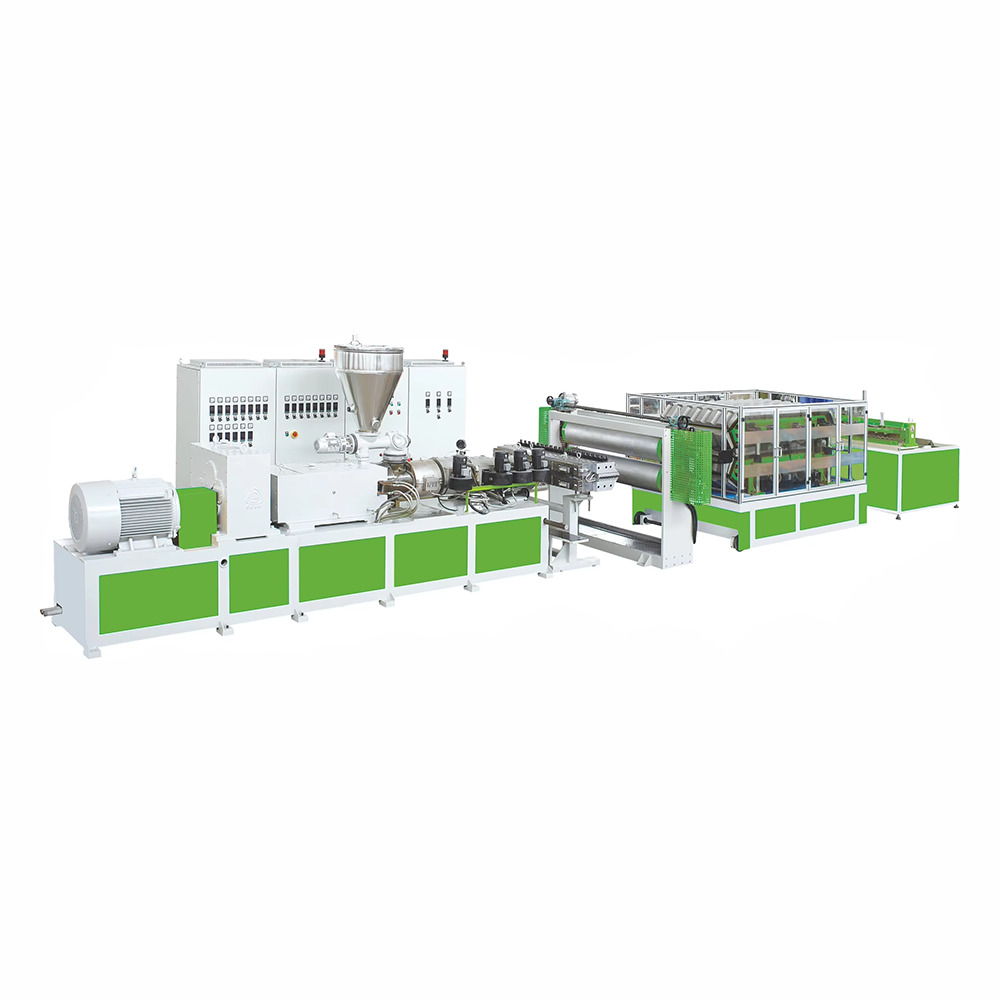 Pvc Asa Pmma Synthetic Resin Clay Tile Extrusion Line - Automatic Grade: Semi-Automatic