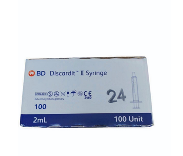 BD 2ml Discardit Syringe