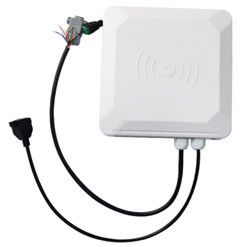 8 Dbi Uhf Middle Range Integrated Reader - Color: White